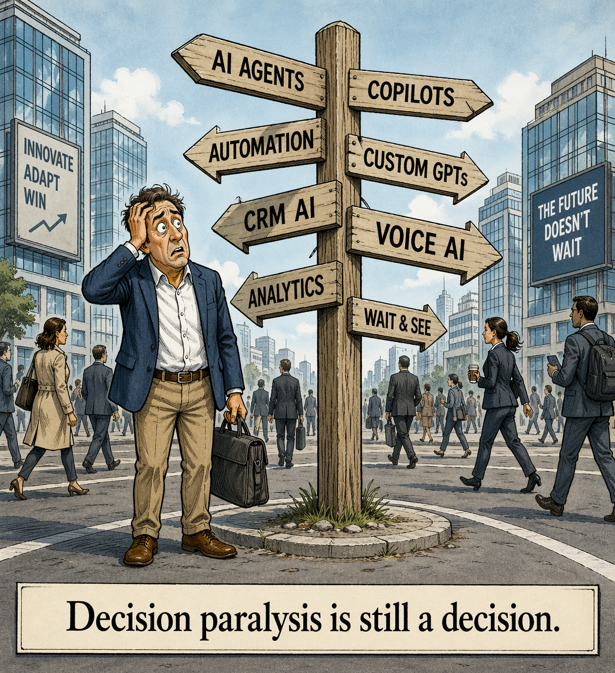 Decision paralysis is still a decision