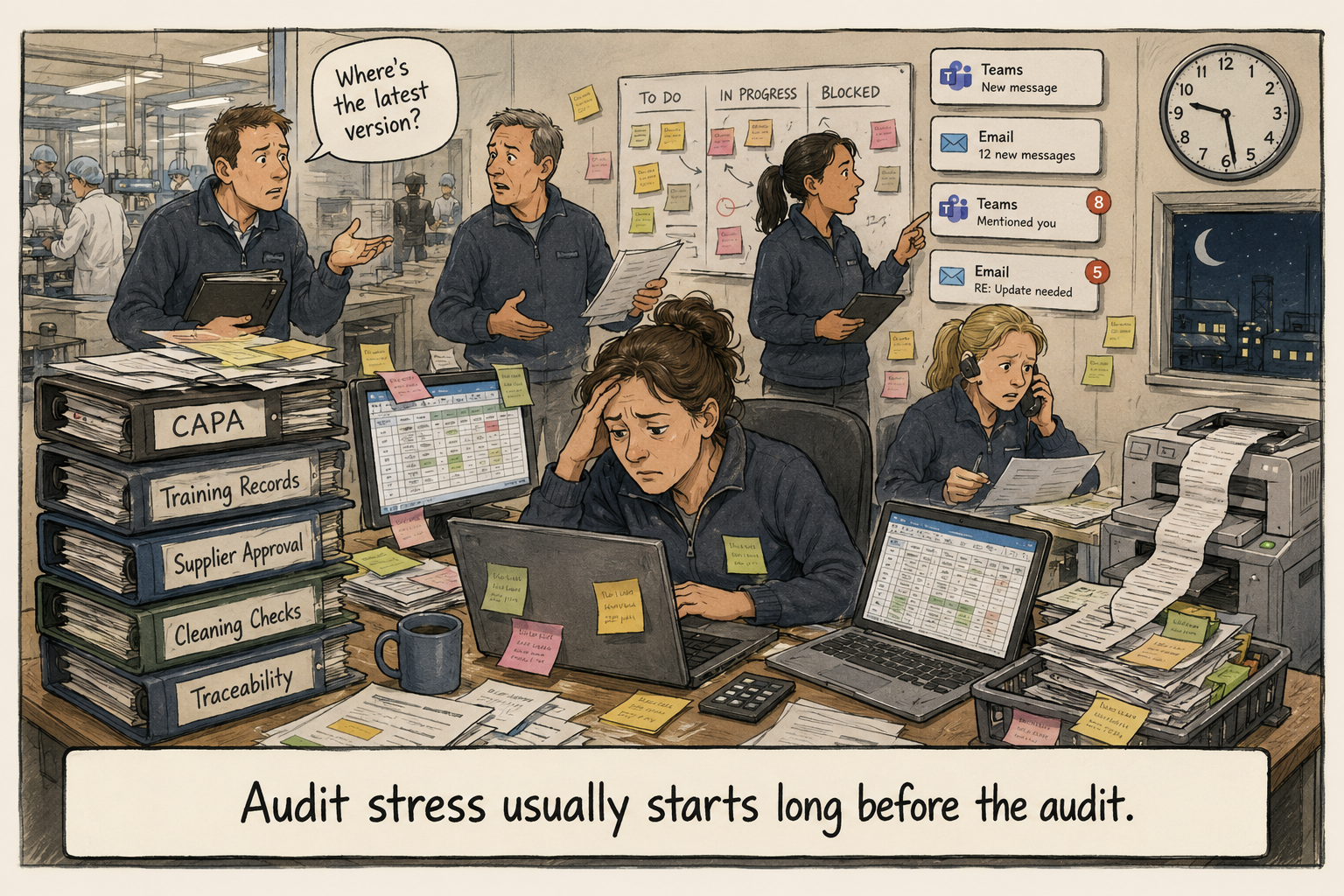 Audit Stress Usually Starts Long Before the Audit